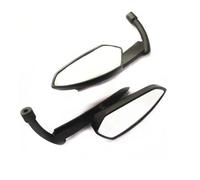 Mirrors Motorcycle Rearview For Kawasaki Chopper For Touring Universal Motorcycle 8mm 10mm RearView Side Mirrors(Black)