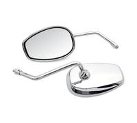 Mirrors Motorcycle Universal 10mm Motorcycle Rearview Mirrors Scooter Chrome Side Mirror For Suzuki For GN 125 For Jog BWS For BWS 100 For 125 Vino Motorcycle Mirror