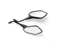Mirrors Motorcycle Universal 2pcs/pair Motorcycle Rearview Mirror Rear Side Convex Mirror 8mm 10mm Carbon Fiber(10mm)
