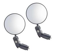 Mirrors Motorcycle Universal Motorcycle Handle Bar End Mirrors Round Foldable Rear View Mirrors Motorbike Bike Side Mirror Safe Cycling Accessories Motorcycle Mirror(2 Pc)