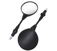 Mirrors parts 2PCS 10mm Motorcycle Side Rearview Mirror Folding Round Mirror Universal Motorcycle Handlebars Rearview Mirrors Accessories