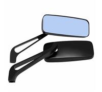 Mirrors Scooter 1 Pair Rectangular Motorcycle Rearview Mirror Accessories For Harley Cruiser Bobber Chopper Softail Sportster ATV