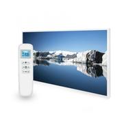 Mirrorstone 595x995mm Ice Caps 580W Nexus Wi-Fi Infrared Wall Heating Panel