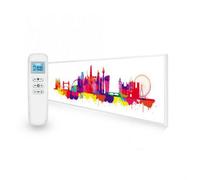 Mirrorstone Heating 350W London Skyline Splash Ultraslim Picture Nexus Wi-Fi Infrared Heating Panel - Electric Wall Panel Heater