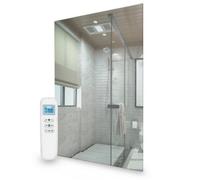 Mirrorstone Heating Mirrorstone - Mirror - Panel - Glass - 700W Infrared Heating Panel