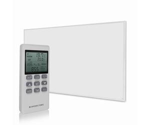 Mirrorstone NXT Gen Remote Controllable Thermostat 580W Far Infrared Electric Panel Heater - Energy Efficient