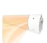 Mirrorstone White 1800W Helios Infrared Bar Heater For Indoor Outdoor Office Warehouse Patio Conservatory