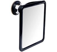 MIRRORVANA Fogless Shower Mirror for Shaving with Upgraded Suction Cup, Dual Anti Fog Design, Shatterproof Surface & 360° Swivel - Large Anti Mist Bath Mirror - 20cm x 18cm