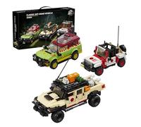 MirthMakers 3 Style Dinosaur Off-Road Vehicle Building Block Set - 1632PCS Technik Truck Bricks Kit for Adults, Display Model, Home Office Decor Car, Collector’s Advanced Build for Adults, Teens