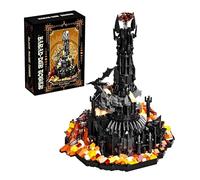 MirthMakers Dark Lord Castle Building Set - 1405 PCS Magic Tower Bricks Kit, Gothic Castle DIY Model, Home Decor, Medieval Fantasy DIY Brick Model Toy for Adults, Collectors
