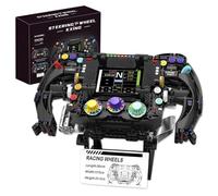 MirthMakers F1 Racing Steering Wheel Building Blocks Set - 854PCS Mechanical Gaming Sim Racing Cars Driving Wheel Bricks Kit with Moving Parts, Home Office Decor, Collector's Model for Racing Fans