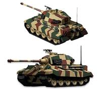 MirthMakers King Tiger Heavy Tank Building Blocks Set - 1780PCS 1:28 Tiger II Bricks Kit, Military Tank Model for Adults, WWII German Armor Collector's Display, Home Decor, Creative Gift for Man