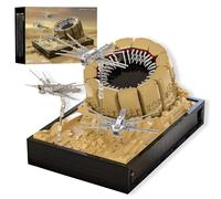 MirthMakers Sandworm Monster Building Blocks Set for Adults - 1488PCS Desert Monster Bricks Kit with Ornithopter Toy, Home Decor Model, Classic Movie Construction Building Blocks Toy for Movie Fans