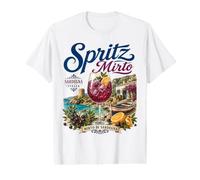 Mirto Spritz Sardinia Italy Mediterranean Cocktail Value Graphic T-Shirt