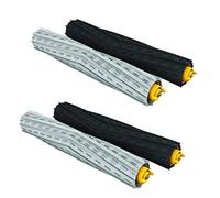 MIRTUX 2 Pack of Extractor Rollers Compatible with Roomba 800 and 900 - Rubber Central Brush Kit - Quality Parts