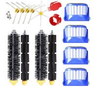 MIRTUX Complete Accessory Replacement Pack Compatible with Roomba 600 Series Replacement Kit 605 606 610 615 616 620 621 625 630 631 632 650 651 653 655 660 670 671 676 676 671 676 680 68 1 686 690