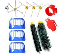 MIRTUX® Replacement Kit for Roomba 600 Series (605, 610, 612, 620, 621, 630, 650, 660, 670,etc) Pack of Compatible iRobot Romba Vacuum Cleaner Brushes and Filters Premium Quality Replacement