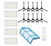 MIRTUX Replacement Pack Compatible with ILIFE V3 V3s V5 V5s V5s Pro V50 X5 and Medion MD18500 MD18501 MD16192 MD18600 Replacement Robot Vacuum Cleaner Kit