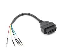 Mirweon 16pin Plug Connector Diagnostic Cable Female K Line Can Line Jumper Tester For Motorcycle Car Truck Vehicles Car Diagnostic Tool