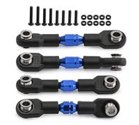 Mirweon 4 Pieces Links Alloy Adjustable Turnbuckles Rods For Improved Stability In Remote Control Vehicle Model Car Enthusiasts