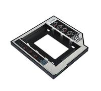 Mirweon 9.5mm 12.7mm Hard Drives Caddys Case Adapter For Laptops Supporting SATAs HDDs Installation