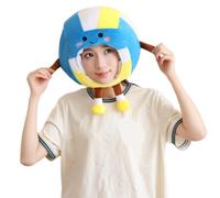 Mirweon All Age Adjustable Sports Fan Caps With Stuffed Limbs Decoration Ideal For Game Days Video Creation Event Funny Volleyball Hat With Cartoon Limbs