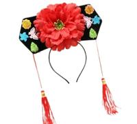 Mirweon Chinese Princess Headbands Cosplay Party Headpiece For Historical Reenactment Traditional Costume Headwear