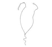 Mirweon Dainty Serpents Neck Chain Jewelry Distinctive Gold/Silver Snake Pendant Necklace Neckchain Charm For All Occasion