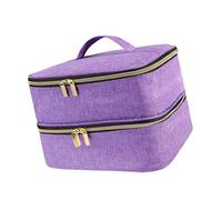 Mirweon Multi Functional Sewing Accessory Pouches Sewing Class Essential Bag Double Layer Organizers Bag for Tools and Materials