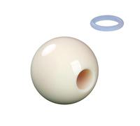 Mirweon Portable Billiard Training Balls With Hole Perforated Cue Balls Exerciser Aiming Guide & Strokes Practice Tool Billiards Practice Ball Aiming Helper