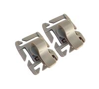 Mirweon Rotating Hydrations Pack Hose Clamp Steel Brackets For Backpacks Bikes Trail Running Quick Adjustable Flows Control Hydrations Tube Fastener