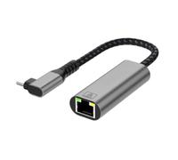 Mirweon USB C To Gigabit Ethernet Networking Adapter Dongle USB Networking Adapter 90 Degree Angled USB C Fast Ethernet Adapter