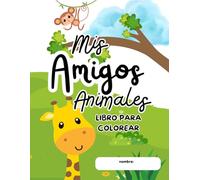 Mis Amigos Animales libro para colorear