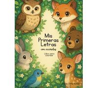 Mis primeras letras con animales: Libro para colorear