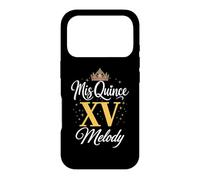 Mis Quince Melody 15 Quinceanera Mexican Birthday XV Party Case for iPhone 17 Pro