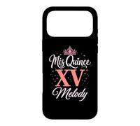 Mis Quince Melody 15 Quinceanera Mexican Birthday XV Party Case for iPhone 17 Pro Max