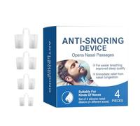 Misaakoeq Anti Snoring Aid | Reusable Solution for Nasal Snorers - Silicone Nasal Dilators for Men to Stop Snoring, Instant Nasal Congestion Relief