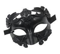 Misaakoeq Black Masque Costume Mysterious Ancient Greek Screen