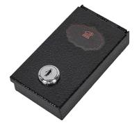 Misaakoeq Cash Box | Portable Tool Toy with Clear Label,Locking Cash Box - for Boys Girls Adults Travel Home Indoor Christmas Birthday Office