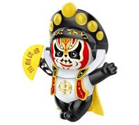 Misaakoeq Chinese Culture Face Changing Dolls, Traditional Face Changing Doll, Masque Shifting Doll with Four Facial Changes for Kid's Room, Coffee Shop, Work Area, Bedroom, Living Room