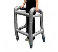 Misaakoeq Inflatable Walker Costume | Inflatable Walking Party Decorations,Senior Walker Costume Blow Up Toys - for Events Theater Holiday Christmas Easter Mardi Gras Carnivals Cosplayers Kids