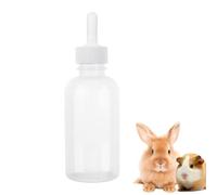 Misaakoeq Kitten Feeding Bottle, Small Cats Milk Feeder, 4 Oz Portable Rabbits Hamster Puppy Feeder for Home Car Camping Road Trip Hiking Walking Travel