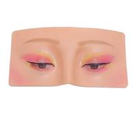 Misaakoeq Makeup Practice Face | Reusable Make Up Model Aid,Skin Eye Practice Makeup | for Artists Self-Taught Enthusiasts Women