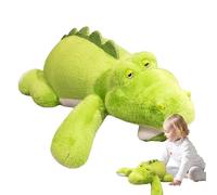 Misaakoeq Plush Toy | 17.72 Inches Soft Crocodile Toys | Plush Stuffed Animal Doll,for Desk Home Sofa Birthday Fans Boys Kids Enthusiasts Girls Friend