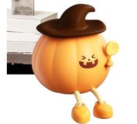 Misaakoeq Pumpkin Night Light - Halloween Night Light - Touch Dimmable Auto-Off Timer Lamp Cute for Fall Kids Home Nursery Indoor Bed Sleep Desk Breastfeeding