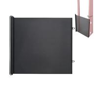 Misaakoeq Retractable Gate for Stairs | No Drill Screen Extendable Child Protection Gate | Protective Sliding Screen Barrier Fence for Stairs Hallways Garage Balcony Doorways