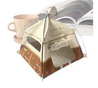 Misaakoeq Tiny Tent - 1:12 Scale Miniature Tent Model - Doll Accessories - for Children Boys Girls Home Outdoor Garden Display