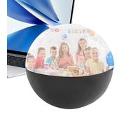 Misaakoeq Video Sphere,2.7 Inch Crystal Memory Ball | Digital Display Photos Sphere | for Kids Adults Birthdays Weddings Anniversaries Halloween Night Party Celebration