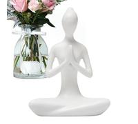 Misaakoeq Yoga Figurines Home Decor,Yoga Pose Meditation Figurines - Zen Decor Meditation Figurines - Yoga Figurines and Statues Accents Spiritual Decor Table Decorations for Living Room Bookshelf