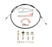 Misakomo 2" Aftermarket Column Adjustable Shift Linkage Kit Compatible with 1-1/2", 2" & 2-1/4" GM or Aftermarket Steering Columns and GM Transmissions Replace# ACA-1804 LB01-ACA-1804